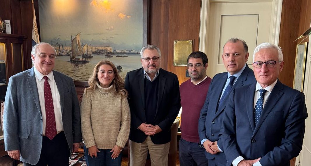 Representantes de OP Anacef y ANP en Montevideo