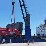 Grupo RAS recibió sus primeras locomotoras que conectarán Rivera y el puerto de Montevideo