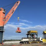 Puerto de Paysandú recibió 12.650 toneladas de azúcar crudo para Azucarlito