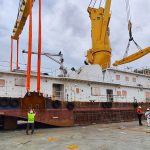 Nueva Palmira recibió nueve barcazas y cuatro remolcadores para LHG