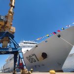 Buque hospital chino «Silk Road Ark» recaló por primera vez en Montevideo