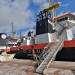 Draga D11 «21 de Julio» retomó trabajos de mantenimiento en canal de Acceso a Montevideo