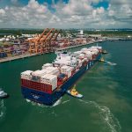 Puertos brasileños crecieron 3,8% en febrero y superaron 100 millones de toneladas
