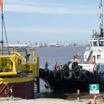 Ancap inició recambio de la boya petrolera de Terminal del Este