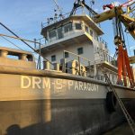 Nueva Palmira recibió la draga «DRM-5 Paraguay» destinada a la hidrovía