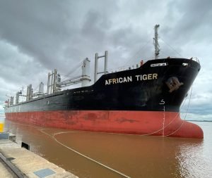 Fray Bentos completó su décima exportación de rolos de pino del año con destino a India
