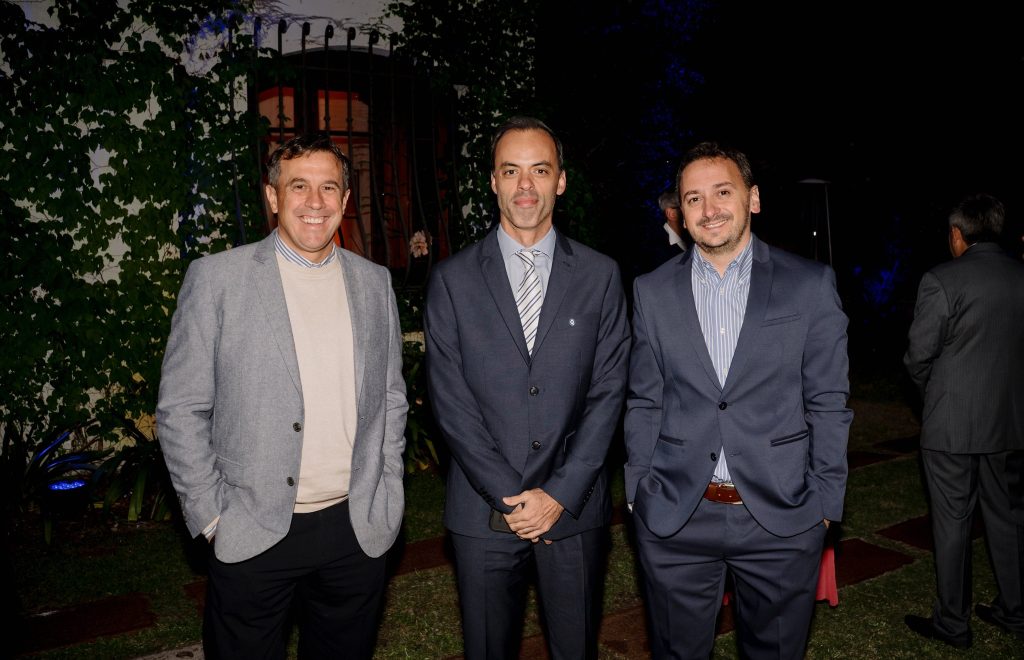 Martín Varela, Martín Fernández y Daniel Acebal | Foto: Montecon