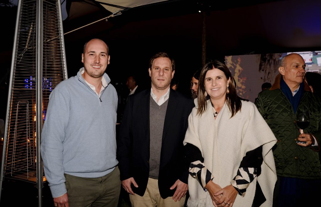 Martín Vilarrubí (Aker QRILL Company), Juan Martín Beisso (Aker QRILL Company), Josefina Reyes (MSC Uruguay) | Foto: Montecon