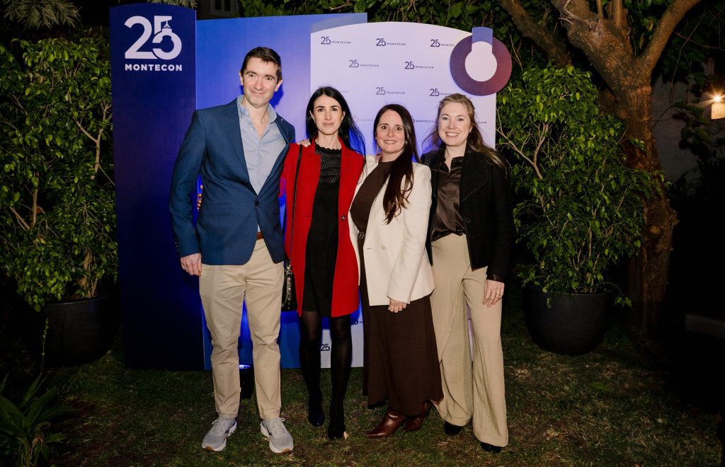 Pablo Fernández (Evergreen Uruguay), María José Abad (Brings), Sofia Magallanes (Montecon), Carolina Ponzio (Evergreen Uruguay) | Foto: Montecon